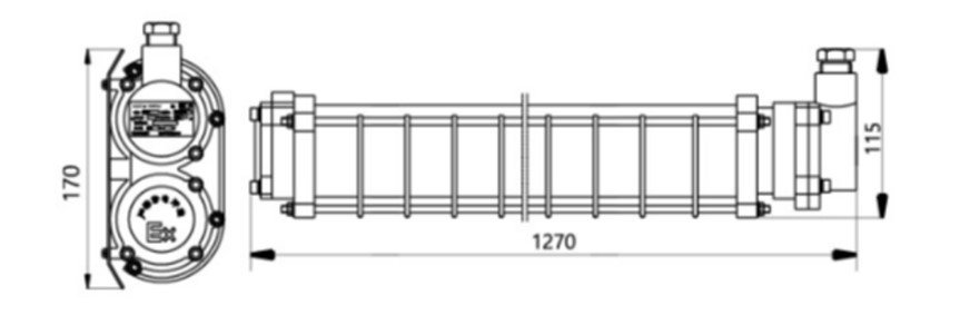 MF-T-36W (Estanco LED antiexplosivo de 36W) - Imagen 8