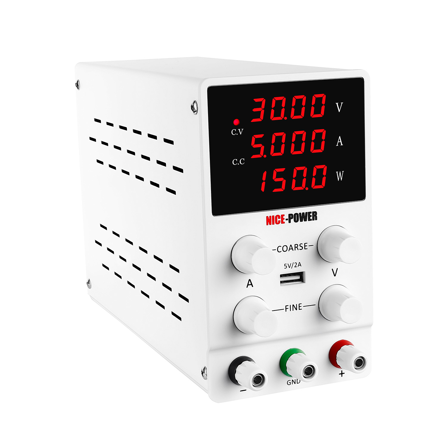 SPS3010 (Fuente de poder regulable salida de 0-30V / 0-10A Max.) – Himelco