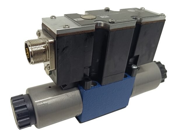 HIM-4WRAE6W30 (Válvula direccional proporcional 4/3 CETOP 3 Centro silla con electrónica integrada)