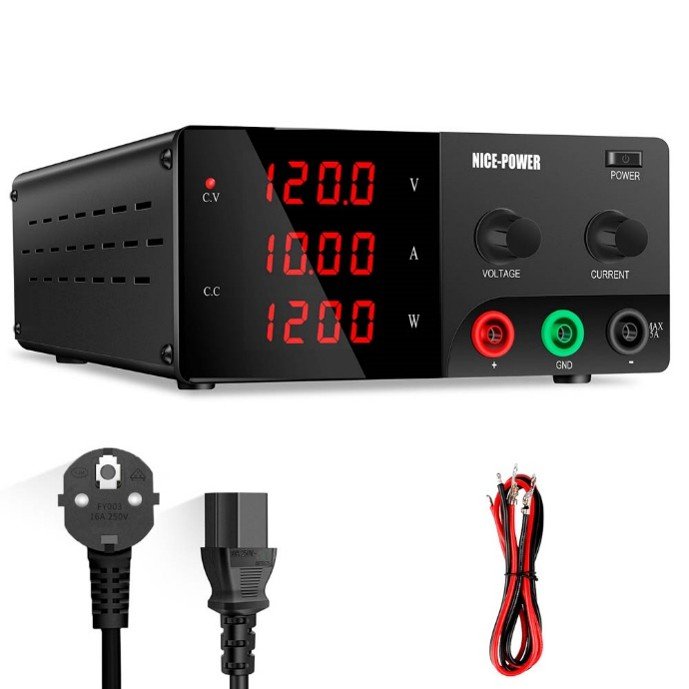 R-SPS12010 (Fuente de poder regulable de 0-120V / 0-10A Max.) - Imagen 2